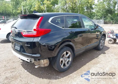 2017 Honda Cr-V Ex-L/Ex-L Navi из США, поврежденный, VIN 5J6RW2H82HL071832